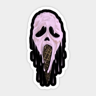 I Scream Sticker